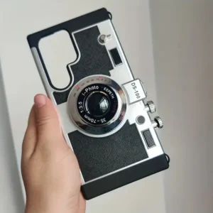 Samsung Galaxy S24 Ultra Emily in Paris Vintage Retro Camera Case with Detachable Lanyard – Black Silver Samsung Galaxy S24 Ultra Emily in Paris Vintage Retro Camera Case with Detachable Lanyard – Black SilverSamsung Galaxy S24 Ultra Emily in Paris Vintage Retro Camera Case with Detachable Lanyard – Black Silver