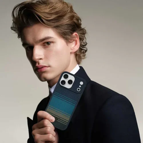 Santa Barbara Polo Kyle Carbon Fibre MagSafe Case for iPhone 17 Pro & 17 Pro Max Santa Barbara Polo Kyle Carbon Fibre MagSafe Case for iPhone 17 Pro & 17 Pro Max