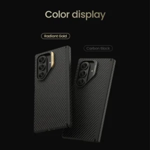 Nillkin Synthetic Fiber Pro Magnetic Carbon Fiber Case for Samsung Galaxy Z Fold 7 Nillkin Synthetic Fiber Pro Magnetic Carbon Fiber Case for Samsung Galaxy Z Fold 7