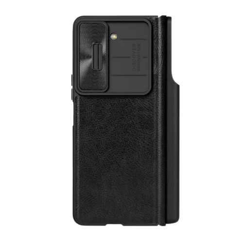 NILLKIN Qin Pro Leather Flip Case for Galaxy Z Fold 5 | Premium PU Leather