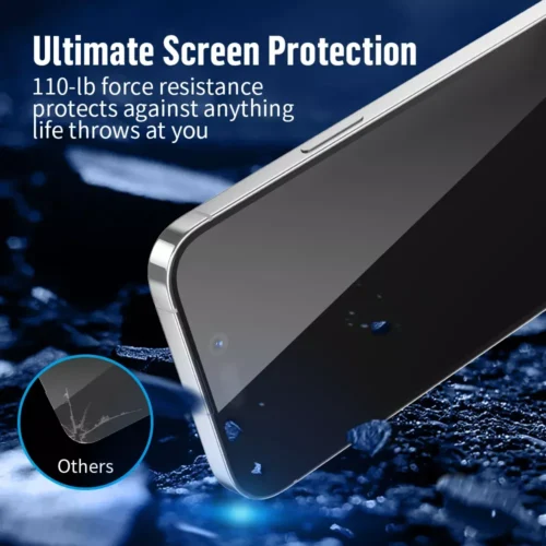 BLUEO Anti Static Dustproof HD 2.5D Tempered Glass Screen Protector BLUEO Anti Static Dustproof HD 2.5D Tempered Glass Screen Protector
