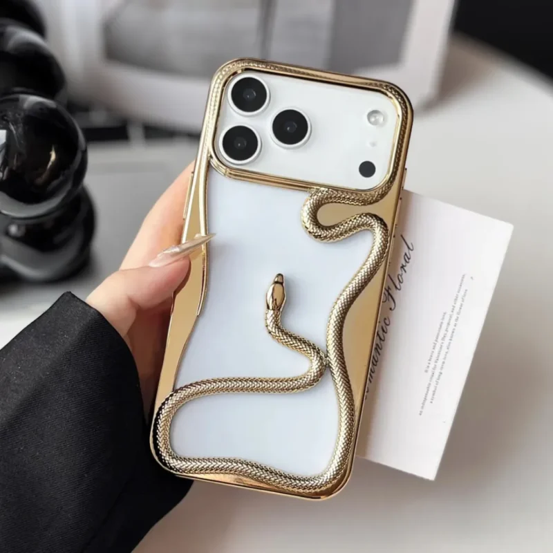 Snake Designer Bumper Case Cover Shockproof Silicone Cover