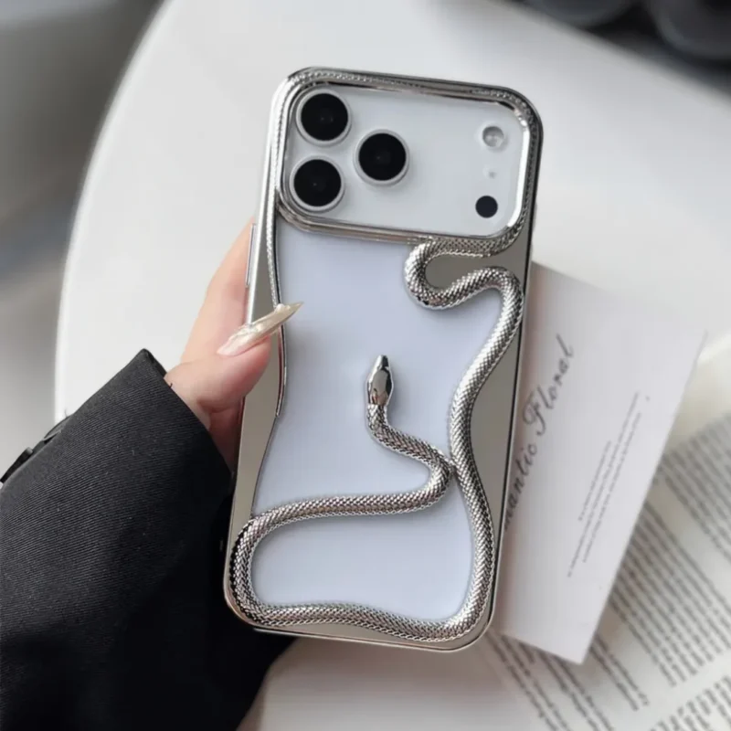 Snake Designer Bumper Case Cover Shockproof Silicone Cover