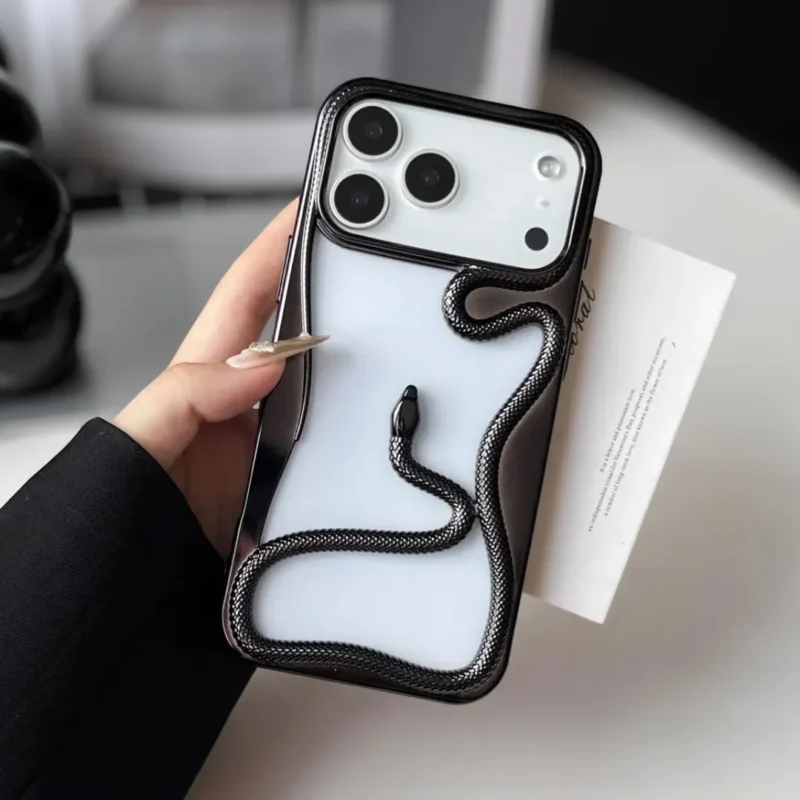 Snake Designer Bumper Case Cover Shockproof Silicone Cover