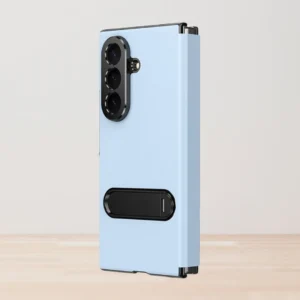 Samsung Galaxy Z Fold 7 Magnetic Leather Flip Case | Multiple Angle Bracket Stand & Hinge Protection Cover