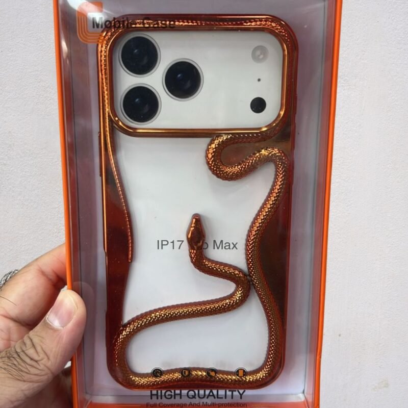 Snake Designer Bumper Case Cover Shockproof Silicone Cover