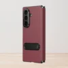 Samsung Galaxy Z Fold 7 Magnetic Leather Flip Case | Multiple Angle Bracket Stand & Hinge Protection Cover