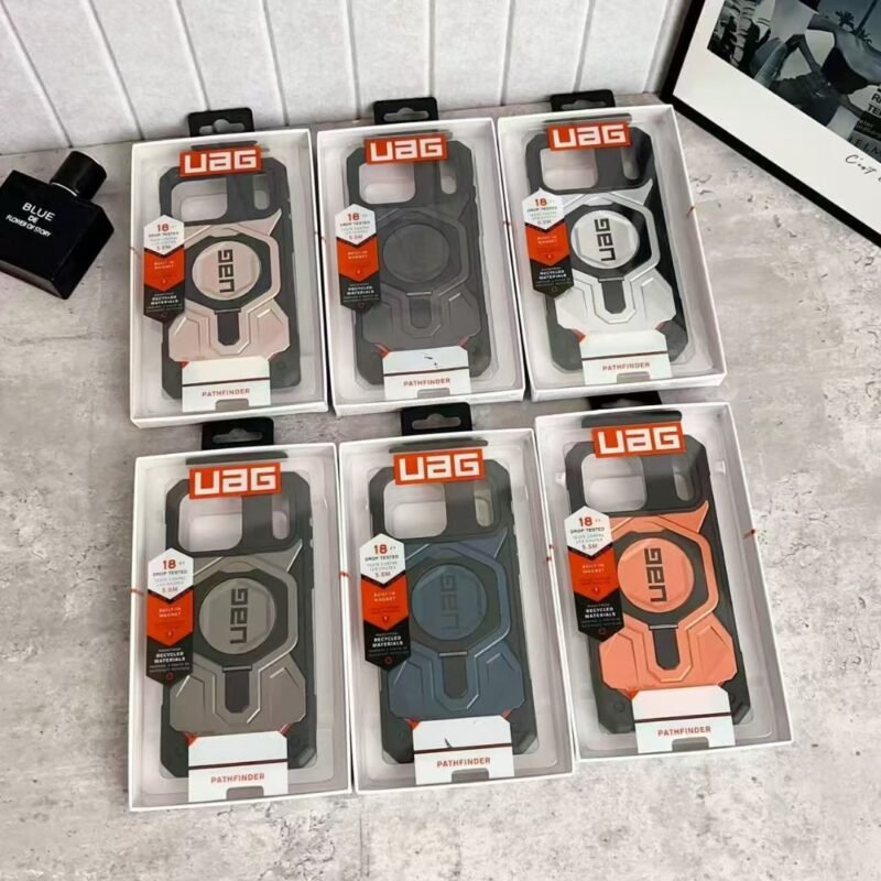 iPhone 17 Pro Case UAG Monarch with Built-in Kickstand MagSafe Compatible Rugged Carbon Fiber & TPU iPhone 17 Pro Case UAG Monarch with Built-in Kickstand MagSafe Compatible Rugged Carbon Fiber & TPU