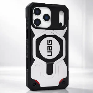 iPhone 17 Pro Case UAG Monarch with Built-in Kickstand MagSafe Compatible Rugged Carbon Fiber & TPU