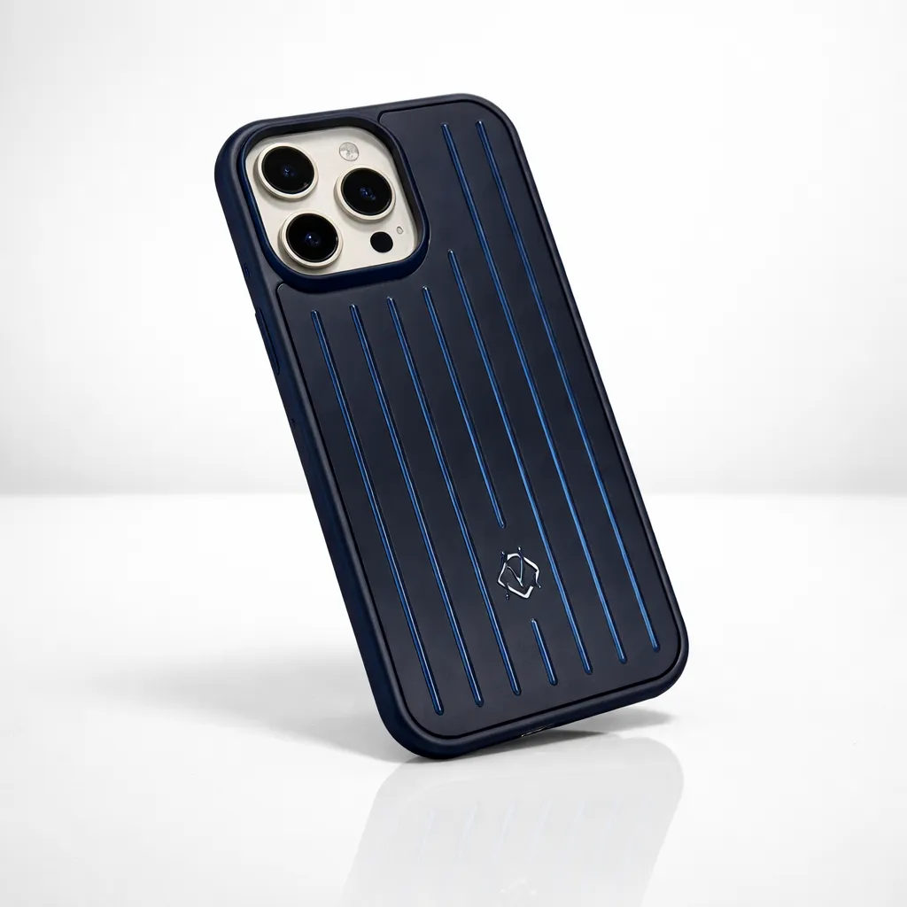 RIMOWA Aluminium Stripes Case For IPhone 16 Pro Max | Premium Back