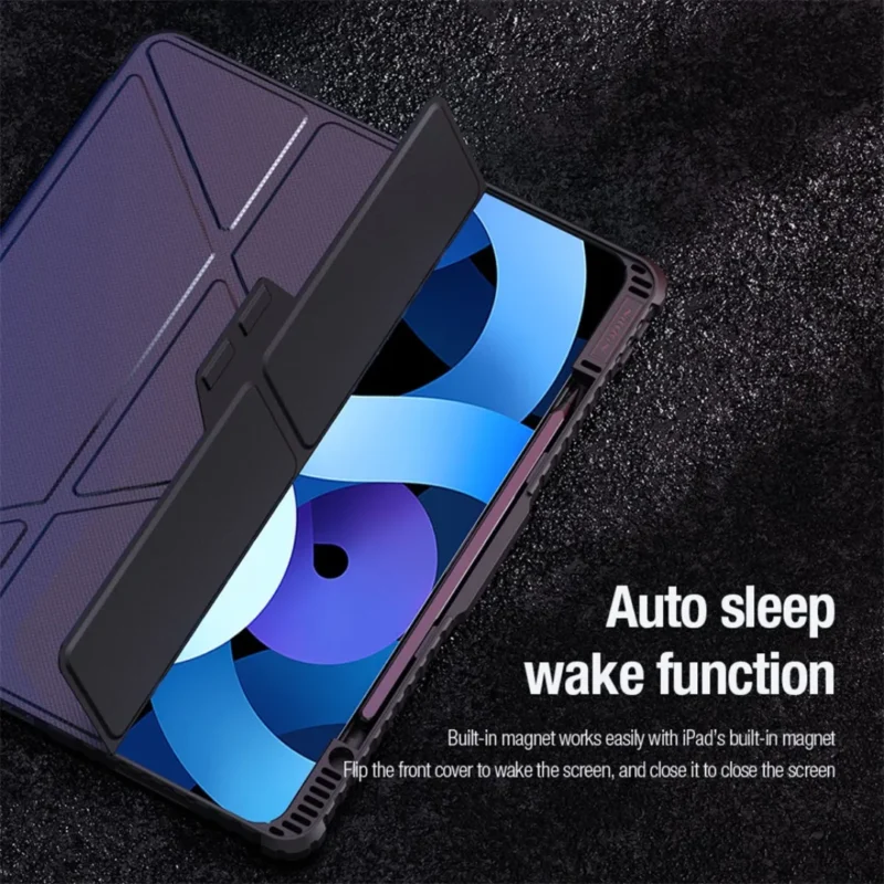 NILLKIN Bumper Leather Case for iPad A16 / iPad Air 11 / iPad Pro 11 (2024) / iPad Air 13 (2024) NILLKIN Bumper Leather Case for iPad A16 / iPad Air 11 / iPad Pro 11 (2024) / iPad Air 13 (2024)