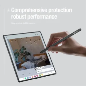 Samsung Galaxy Z Fold 7 Case, Nillkin Frosted Shield with S Pen & Holder, Hinge Protection, Magsafe Compatible Slim PC Shell, Black Samsung Galaxy Z Fold 7 Case, Nillkin Frosted Shield with S Pen & Holder, Hinge Protection, Magsafe Compatible Slim PC Shell, Black