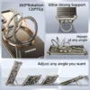 Samsung Galaxy S26 Ultra Case Cover Metal Bumper with 360° Rotating Magnetic Ring Kickstand Shockproof Aluminium