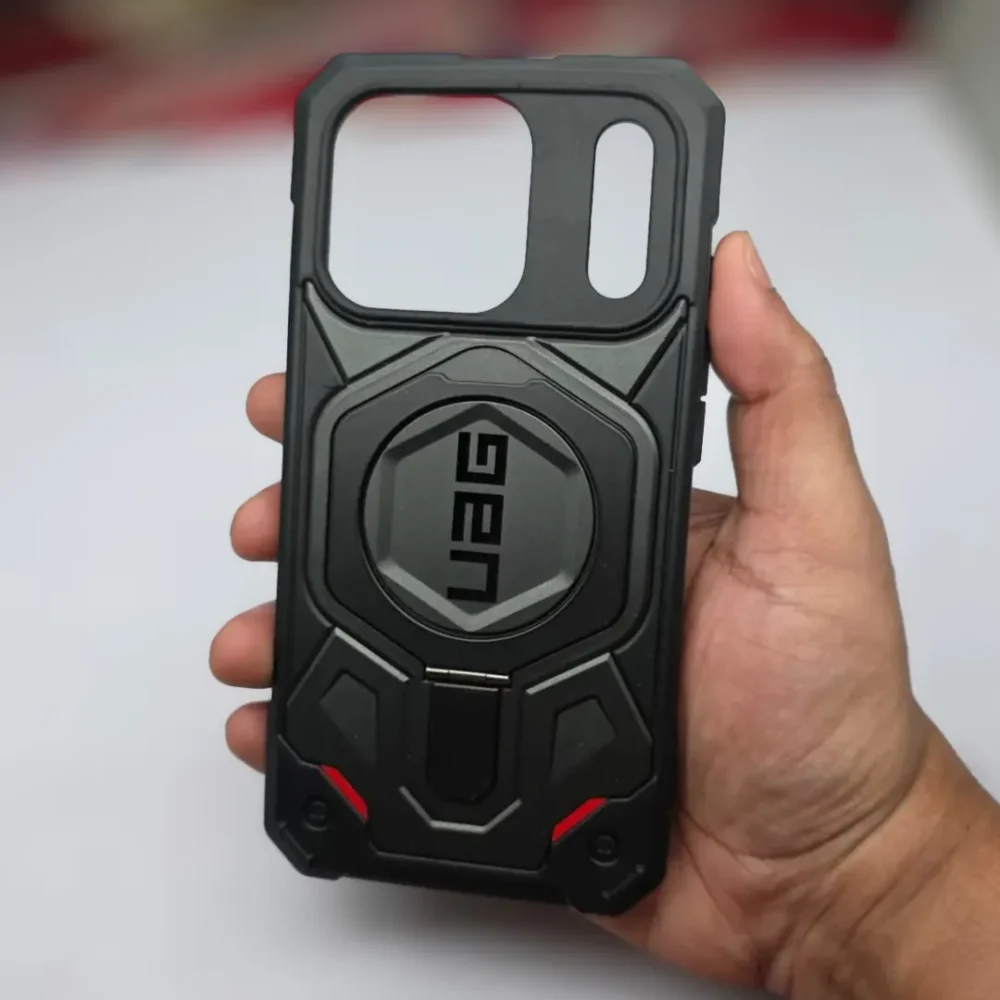 UAG Monarch Pro Rugged MagSafe Case Cover for iPhone 17 Pro Max | Shockproof Armor Back Cover with Stand
