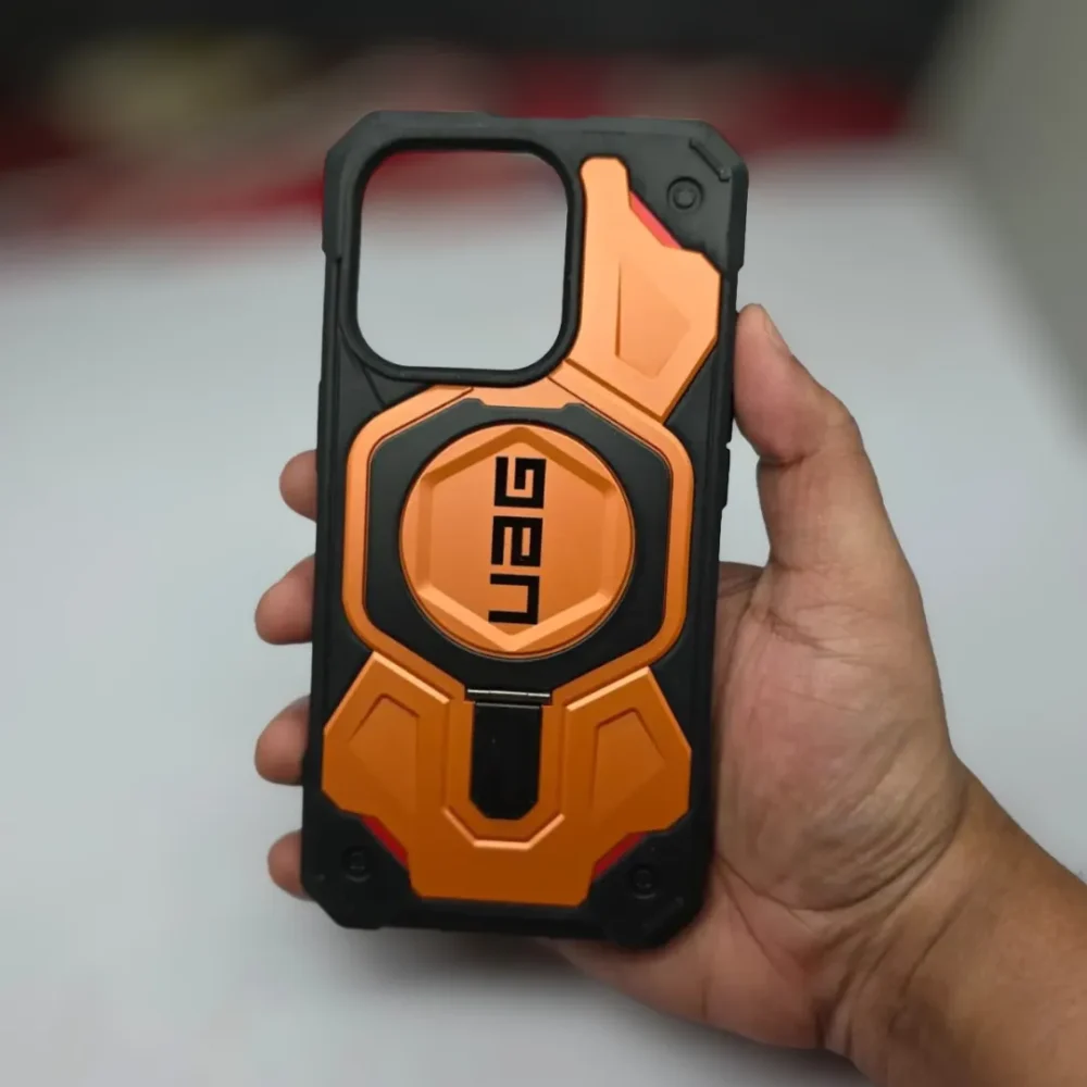UAG Monarch Pro Rugged MagSafe Case Cover for iPhone 17 Pro Max | Shockproof Armor Back Cover with Stand