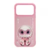 iPhone 17 Pro & 17 Pro Max Case Nimmy Glasses Cool 2.0 3D Embroidery Luxury PU Leather Shockproof Cover