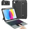 Nillkin Bumper Combo Backlit Keyboard Case for iPad A16 (10th & 11th Gen) - Magnetic Detachable Case with Multi-Touch Trackpad, Wireless Pencil Holder, and Protective Cover