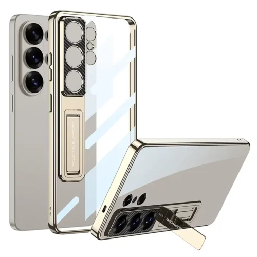 Samsung Galaxy S26 Ultra Case GKK Clear Transparent Kickstand Cover Protective TPU PC Samsung Galaxy S26 Ultra Case GKK Clear Transparent Kickstand Cover Protective TPU PC