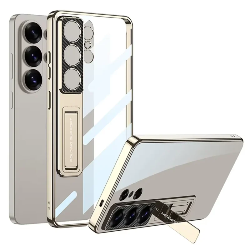 Samsung Galaxy S26 Ultra Case GKK Clear Transparent Kickstand Cover Protective TPU PC Samsung Galaxy S26 Ultra Case GKK Clear Transparent Kickstand Cover Protective TPU PC