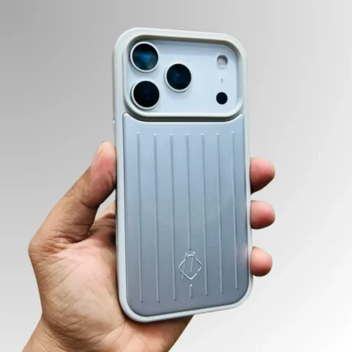 iPhone 17 Pro Rimowa Signature Case with MagSafe Compatible iPhone 17 Pro Rimowa Signature Case with MagSafe Compatible