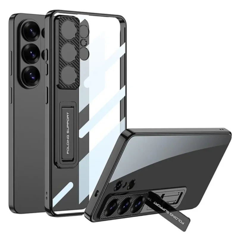 Samsung Galaxy S26 Ultra Case GKK Clear Transparent Kickstand Cover Protective TPU PC Samsung Galaxy S26 Ultra Case GKK Clear Transparent Kickstand Cover Protective TPU PC