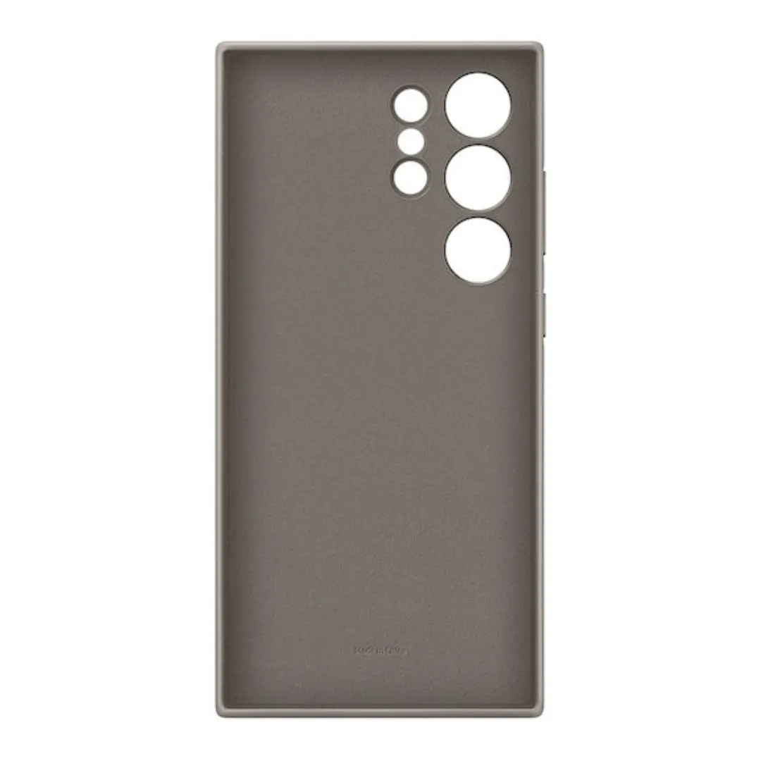Samsung Galaxy S24 Ultra Vegan Leather Case | Slim PU Leather Cover - Image 3