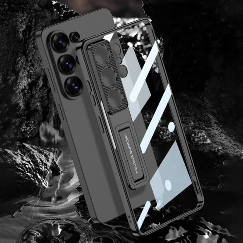 Samsung Galaxy S26 Ultra Case GKK Clear Transparent Kickstand Cover Protective TPU PC Samsung Galaxy S26 Ultra Case GKK Clear Transparent Kickstand Cover Protective TPU PC