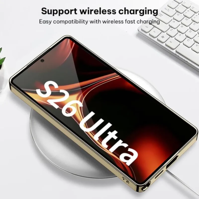 Samsung Galaxy S26 Ultra Case GKK Luxury Electroplated Texture Shockproof PU Leather Samsung Galaxy S26 Ultra Case GKK Luxury Electroplated Texture Shockproof PU Leather