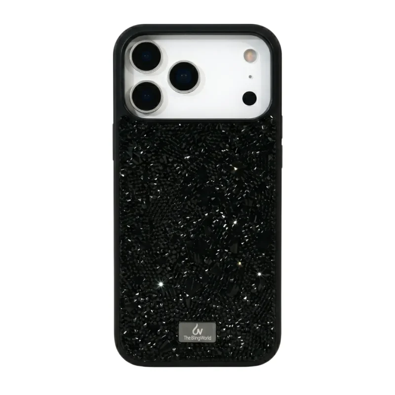 Luxury iPhone 17 Pro Glitter Crystal Shimmer Stone Case Cover