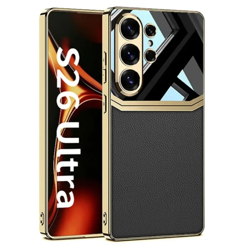Samsung Galaxy S26 Ultra Case GKK Luxury Electroplated Texture Shockproof PU Leather Samsung Galaxy S26 Ultra Case GKK Luxury Electroplated Texture Shockproof PU Leather