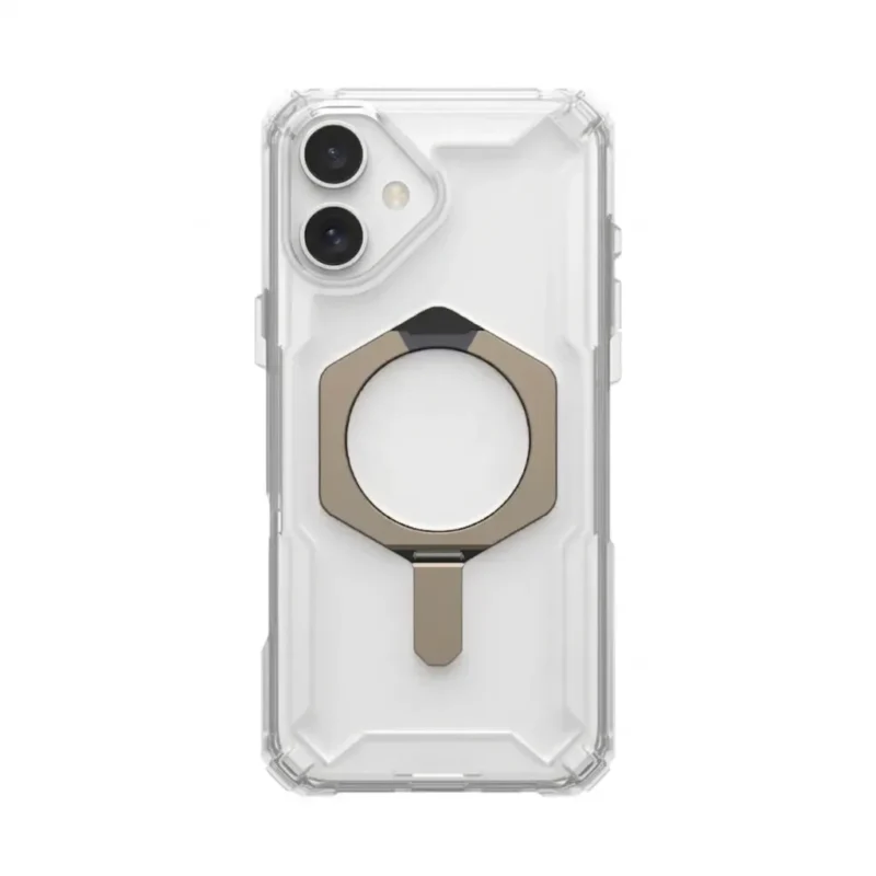 UAG Plasma XTE Rugged Magsafe Case for iPhone 16 with Magnetic Metal Stand