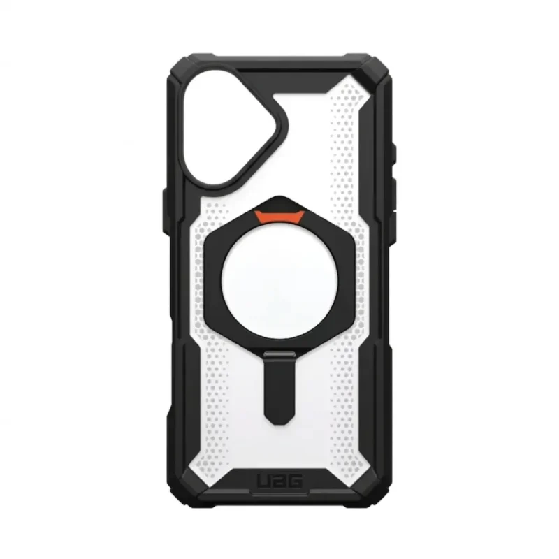 UAG Plasma XTE Rugged Magsafe Case for iPhone 16 with Magnetic Metal Stand