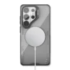 Samsung Galaxy S26 Ultra Case Nillkin Iceblade CamProp, Transparent Camera Cover Kickstand, PC & TPU, Black
