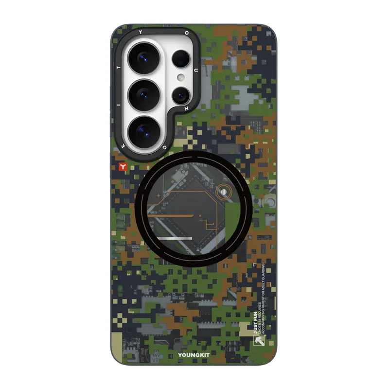 Samsung Galaxy S26 Ultra Youngkit Camouflage Saike 2.0 Shockproof Case Cover Samsung Galaxy S26 Ultra Youngkit Camouflage Saike 2.0 Shockproof Case Cover