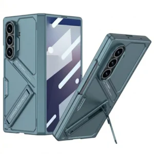 Samsung Galaxy Z Fold 7 Case GKK Magnetic Folding Hinge Cover with S Pen Slot & Kickstand PC