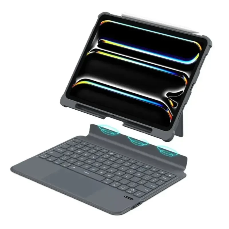 Xundd Magnetic Detachable Wireless Keyboard Case for iPad