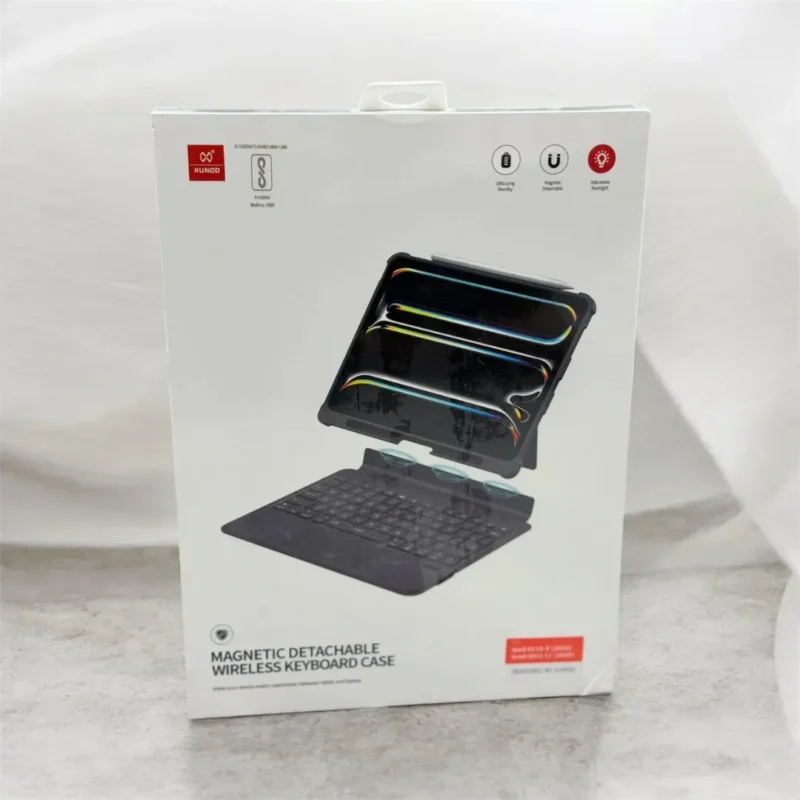 Xundd Magnetic Detachable Wireless Keyboard Case for iPad