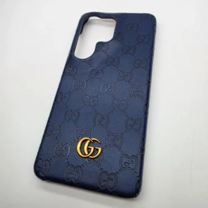 Samsung Galaxy S26 Ultra Case Luxury Leather Feel Designer GG Pattern Premium Protective Back Cover