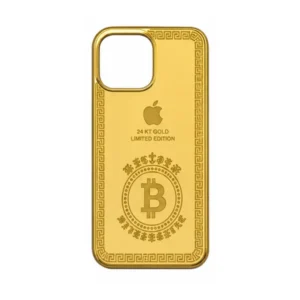 Luxury 24K Gold Plated Limited Edition Case for iPhone Series | Premium Fashion Brand Cover