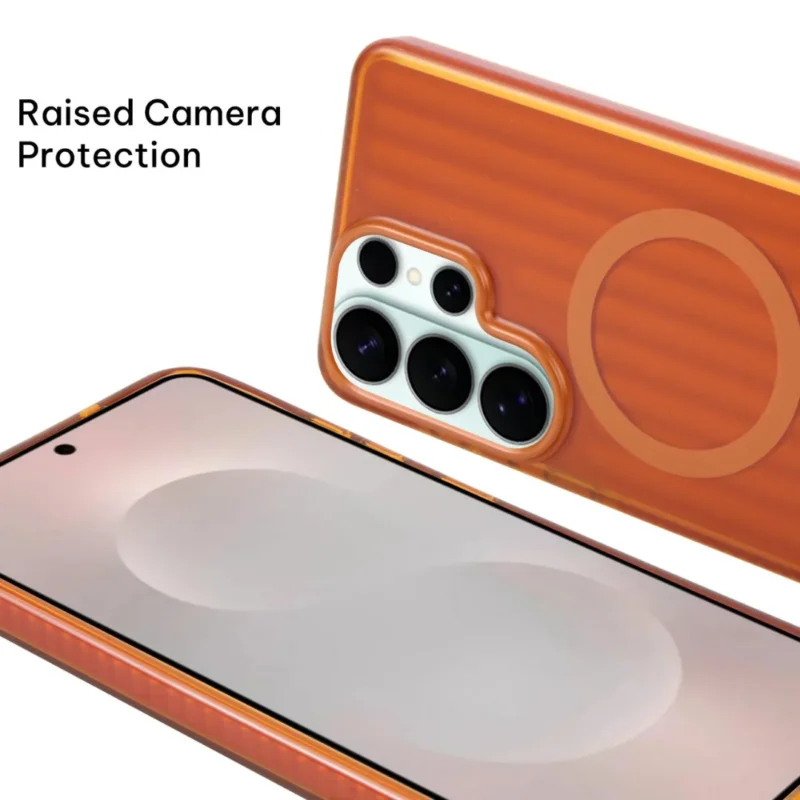 Samsung Galaxy S26 Ultra Frost Guard Case | Shockproof Corrugated MagSafe Cover