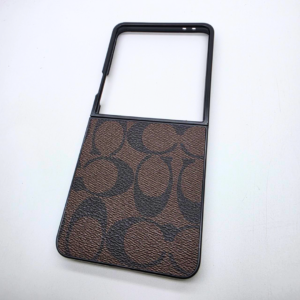 Samsung Galaxy Z Flip 7 CC Pattern PU Leather Case