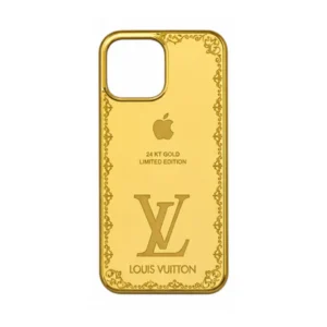 Luxury 24K Gold Plated Limited Edition Case for iPhone Series | Premium Fashion Brand Cover