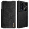 Samsung Galaxy Z Fold 7 Nillkin Qin Pro Leather Flip Case with S Pen Holder & Card Slot – Premium Protective Cover