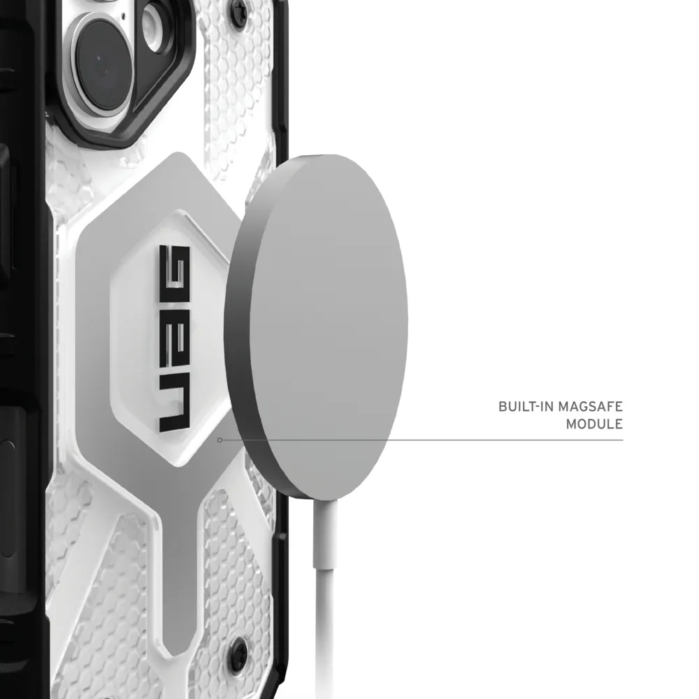 UAG Pathfinder Clear Magsafe Case Cover for iPhone 17 | Shockproof Armor Back Cover