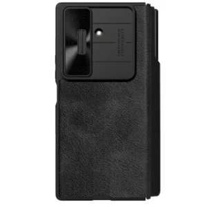 Samsung Galaxy Z Fold 7 Nillkin Qin Pro Leather Flip Case with S Pen Holder & Card Slot – Premium Protective Cover