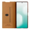 Samsung Galaxy Z Fold 7 Nillkin Qin Pro Leather Flip Case with S Pen Holder & Card Slot – Premium Protective Cover