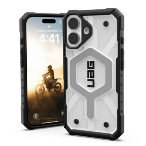 UAG Pathfinder Clear Magsafe Case Cover for iPhone 17 | Shockproof Armor Back Cover