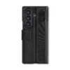 Nillkin Aoge Leather Flip Case for Samsung Galaxy Z Fold 7 – Slim Protective Cover with Built-in Kickstand & Full Protection