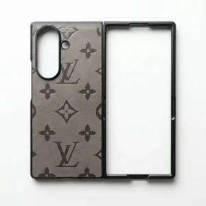 Samsung Galaxy Z Fold 7 Luxury Designer Brand Pattern Leather Case