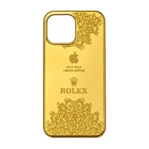 Luxury 24K Gold Plated Limited Edition Case for iPhone Series | Premium Fashion Brand Cover